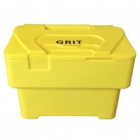Plastic Yellow Salt & Grit Bin 115Lt