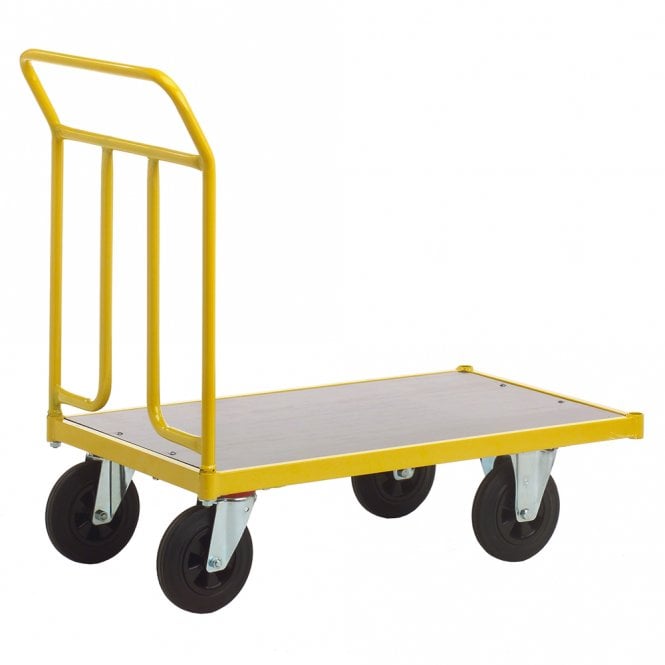 Platform Trolley 1000 x 600mm with Solid Rubber or Pneumatic Wheels 400kg