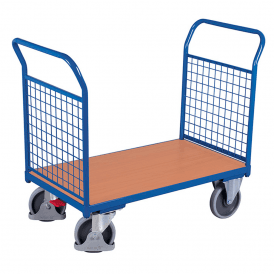 Platform Trolley with Mesh Ends and Brake 500kg