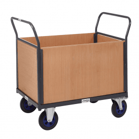 Platform Truck with 4 Timber Sides 600kg