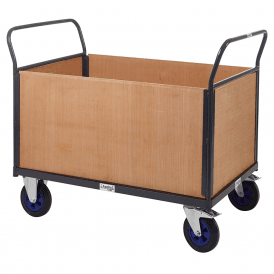 Platform Truck with 4 Timber Sides 600kg
