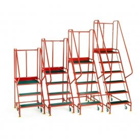 Premier Mobile Safety Steps 3 - 6 Punched Steel Treads