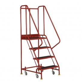 Premier Steel Mobile Safety Steps 3 - 6 Anti Slip Treads