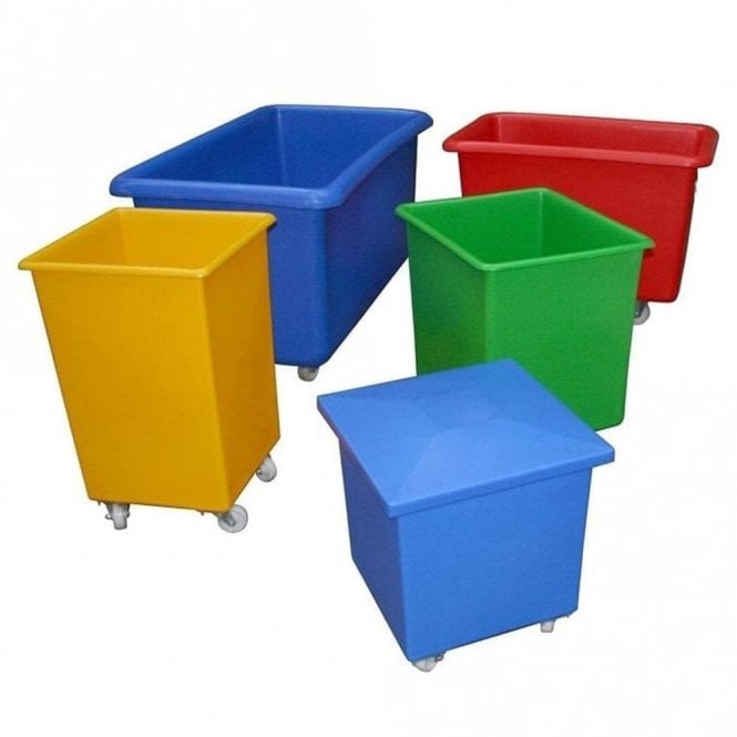 Premium Tapered Mobile Container Trucks - Food Grade
