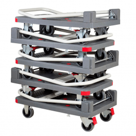 Pro Dek Heavy Duty Plastic Platform Trolley 200kg