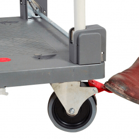 Pro Dek Heavy Duty Plastic Platform Trolley 350kg
