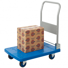 Proplaz Plastic Platform Trolley 150kg with Silent Castors