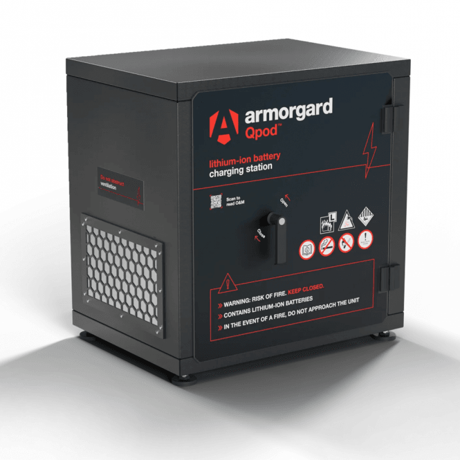 Qpod Lithium-ion Battery Charging Cabinet