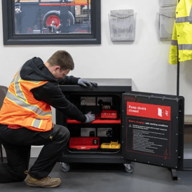 Qpod Lithium-ion Battery Charging Cabinet