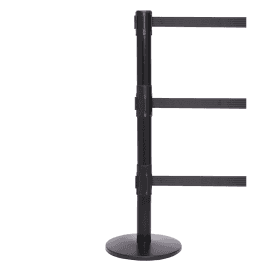 QueuePro 250 Triple Retractable Belt Barrier 3.4m