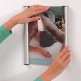 Quick-Sign Snap Frame Sign System