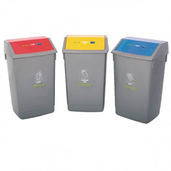 Recycling Bin Kit  3 x 54lt Bins