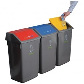 Recycling Bin Kit  3 x 54lt Bins