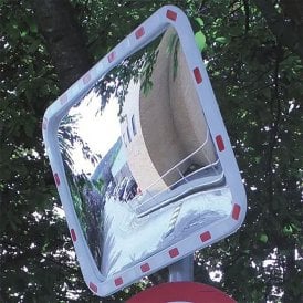 Reflective Rectangular Traffic Mirror