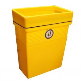 Regent Open Top Wall/Posted Mounted Bin 50Lt