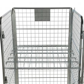 Removable Shelf for Security Demountable Roll Pallet