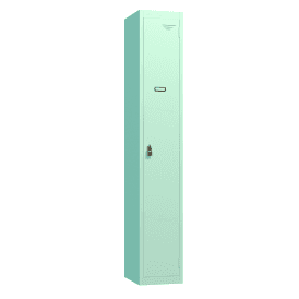 Retro Steel Locker with Cam/Key Lock 300mm Depth