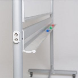 Revolving Mobile Magnetic Dry-Wipe White Board