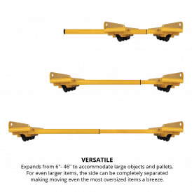 Rhino Cart Heavy Duty All Terrain Steel Dolly/Skate 900kg