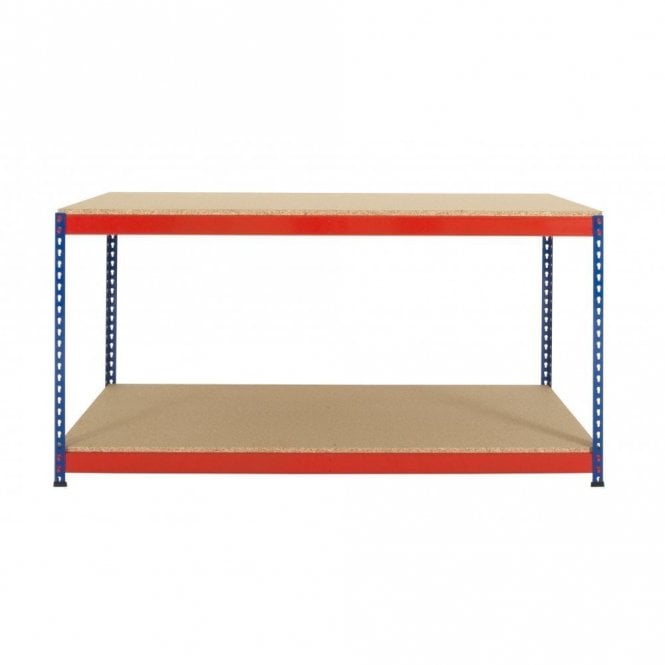 Rivet Workbenches Chipboard with Full Undershelf