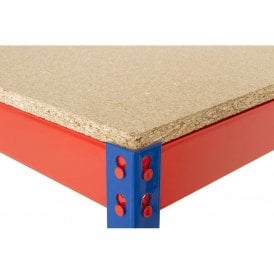 Rivet Workbenches Chipboard with Half Undershelf