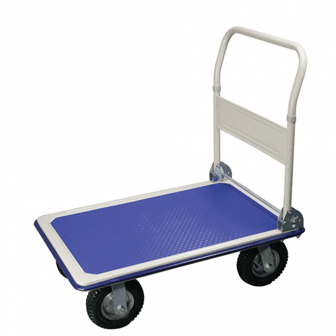 Rough Terrain Steel Folding Platform Trolley 608W x 907Lmm 300kg