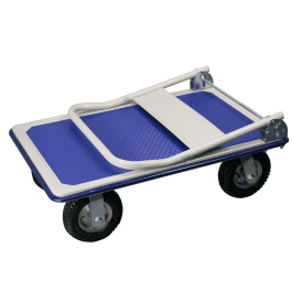 Rough Terrain Steel Folding Platform Trolley 608W x 907Lmm 300kg