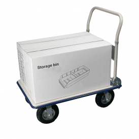 Rough Terrain Steel Folding Platform Trolley 608W x 907Lmm 300kg