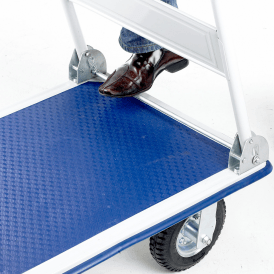 Rough Terrain Steel Folding Platform Trolley 608W x 907Lmm 300kg
