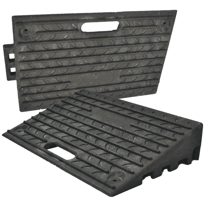 Rubber Kerb Ramps PK 2 100mm High