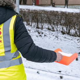 Salt Grit Plastic Hand Scoop