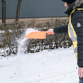 Salt Grit Plastic Hand Scoop