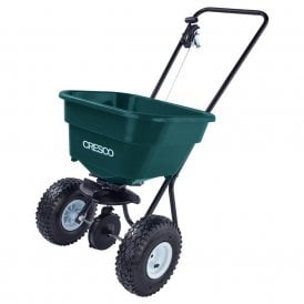 Salt Spreader 36kg Pneumatic Wheels