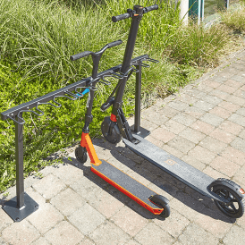 Scooter Rack for 9 Scooters