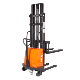 Semi Electric Stacker 1000kg Lifts upto 3mts