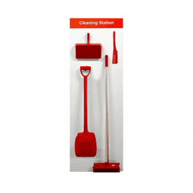 Shadow Board Cleaning Station Equipped