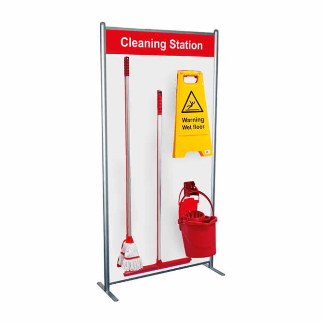 Shadow Board Cleaning Station Equipped