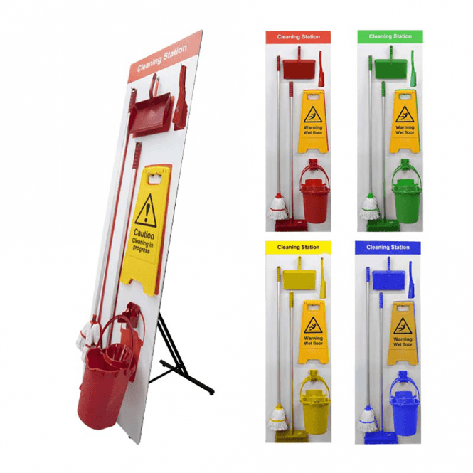 Shadow Board Cleaning Station Equipped