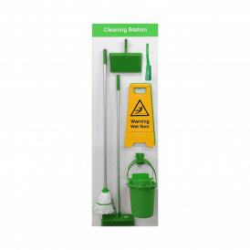 Shadow Board Cleaning Station Equipped