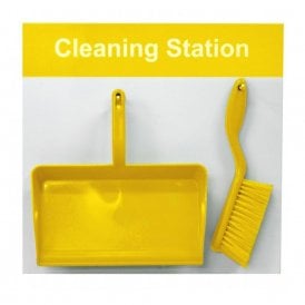 Shadow Board Cleaning Station Equipped Wall Mounted