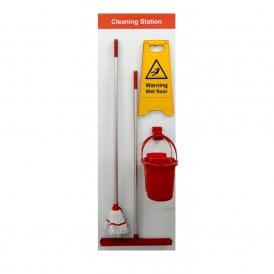 Shadow Board Cleaning Station Equipped Wall Mounted