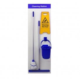 Shadow Board Cleaning Station Equipped Wall Mounted