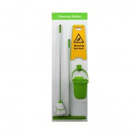 Shadow Board Cleaning Station Equipped Wall Mounted