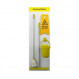 Shadow Board Cleaning Station Equipped Wall Mounted