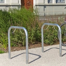 Sheffield Bike Stand Galvanised Ragged