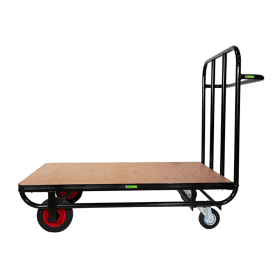 Single Ended Heavy Duty Warehouse Platform Trolley 500kg