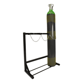 Single Sided Cylinder Floor Stand
