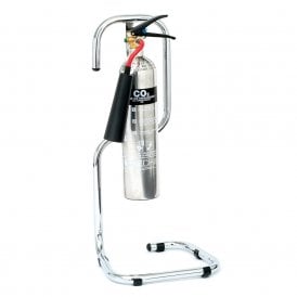 Single Tubular Fire Extinguisher Stand