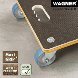Small Wooden Dolly With Anti-Slip Platform 300kg