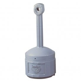 Smokers Cease Fire Cigarette Bin